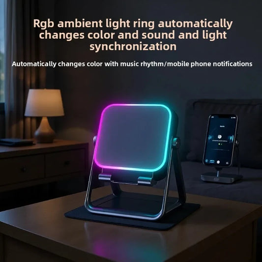 Altavoz Bluetooth Inalambrico con Soporte para Telefono
