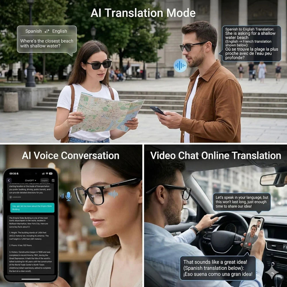 Gafas de Traducción Inteligentes
