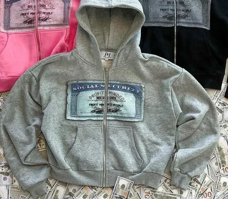 Cárdigan de punto con cremallera para mujer