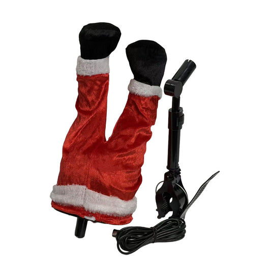 Electric Moving Leg Christmas Decoration
