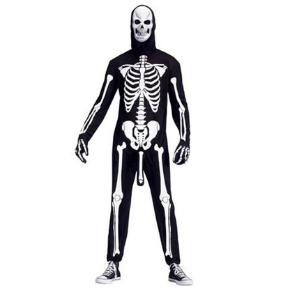 Skeleton Print Bodysuit