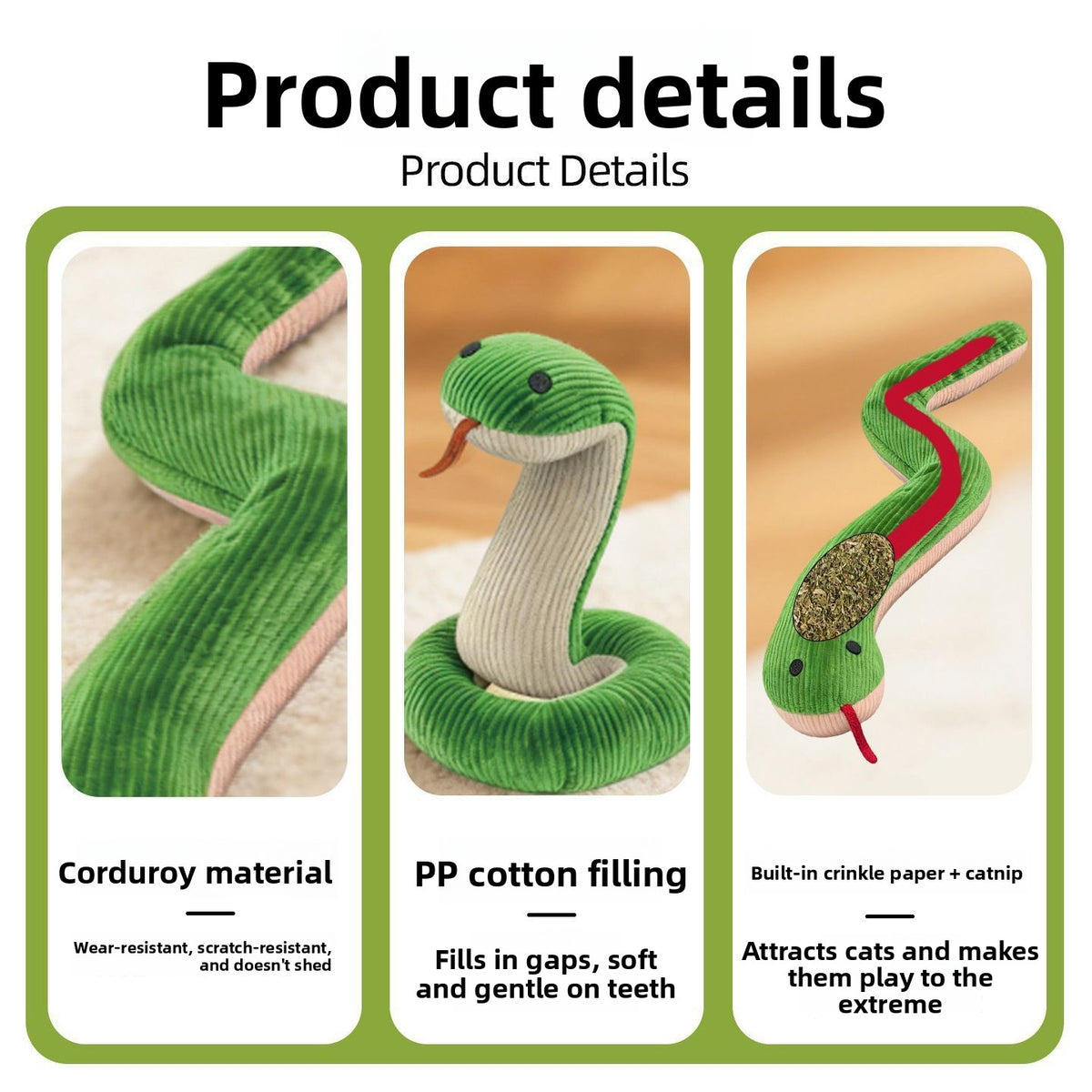 Simulation Snake Cat