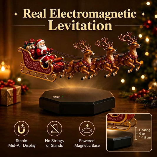 Santa Sleigh Christmas Decoration
