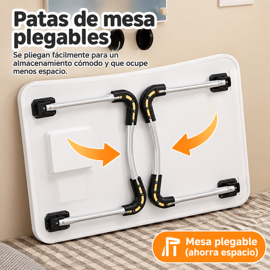 Mesa Plegable Multifuncional para Cama y Dormitorio