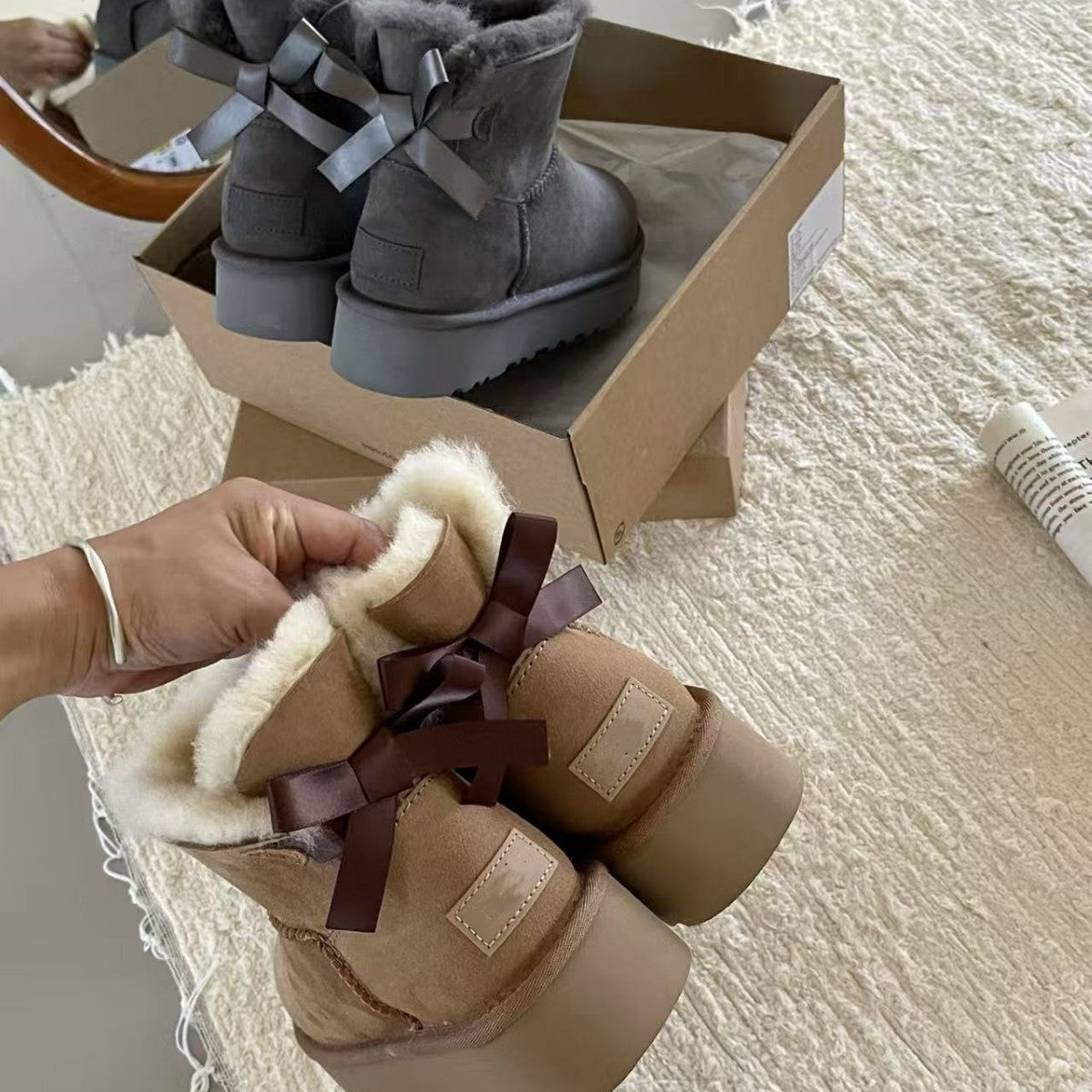 Classic Sheepskin Snow Boots